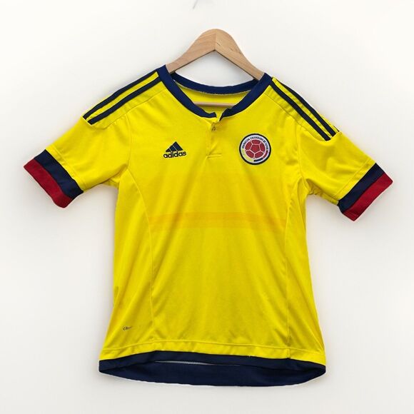 Adidas Columbia Home Jersey Football Futbol Soccer Jersey 2015/2016 Youth Medium - Picture 1 of 10